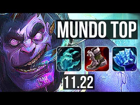 DR. MUNDO vs ILLAOI (TOP) | 3/0/5, 900K mastery | EUW Diamond | 11.22