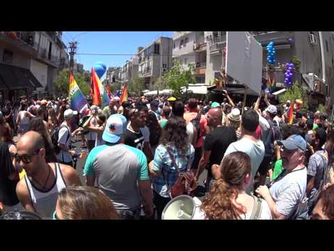 The largest gay celebration in the Middle East - the Gay Pride Parade in Tel Aviv 2015