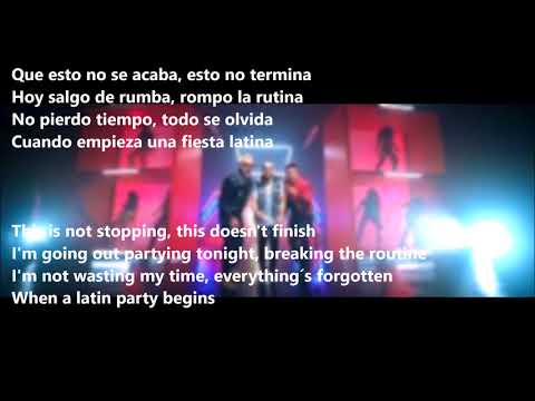Gianluca Vacchi, Luis Fonsi - Sigamos Bailando ft. Yandel - Letra español - English Lyrics