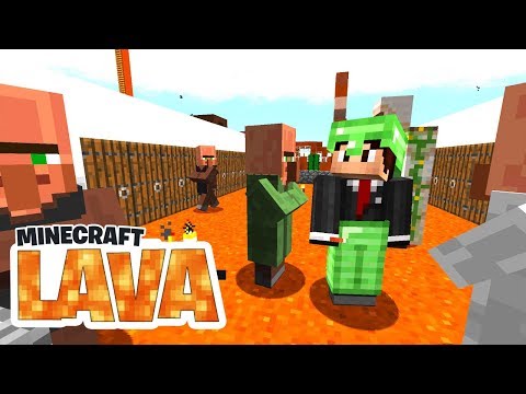 Wir bauen eine Eisenfarm! Nie wieder Sieben?! - Minecraft LAVA #14