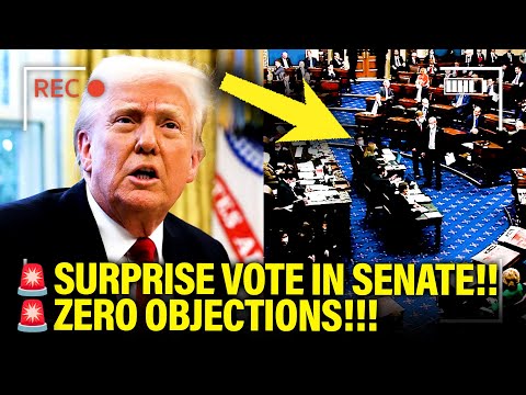 OMG! Senate forces SURPRISE VOTE on Epstein Files…AND IT PASSES!!