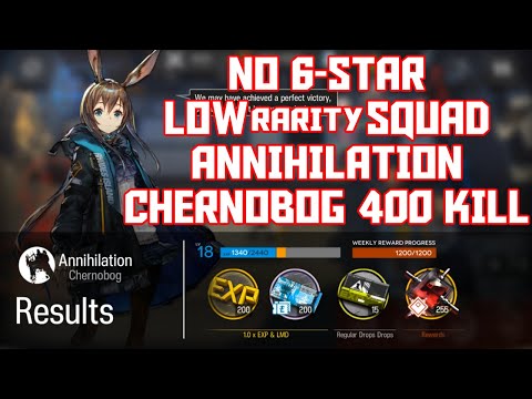 【明日方舟/Arknights】[Annihilation 1] - Low Rarity Squad - Arknights Strategy