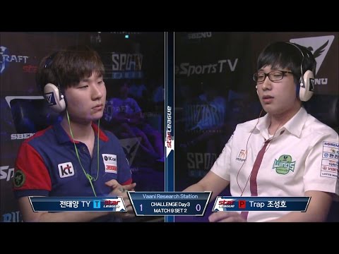 [SBENU SSL 2015] TY vs Trap RO.24 Day3 Match3 set2 -EsportsTV, Starcraft 2
