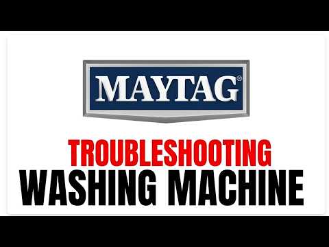How To Check Drain Pump On Maytag Washer