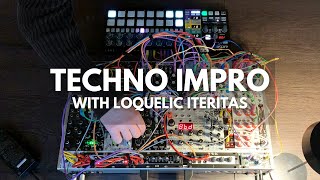 Video thumbnail for Loquelic Iteritas - Modular Techno Live Improvisation by Richard Easel