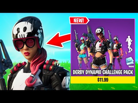 NEW DERBY DYNAMO CHALLENGE PACK Gameplay in FORTNITE!