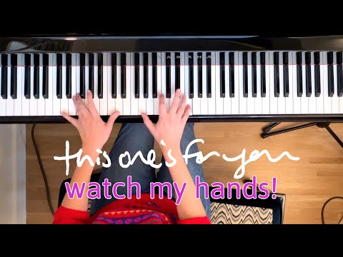 this one's for you | OVERHEAD VIEW | watch my hands!