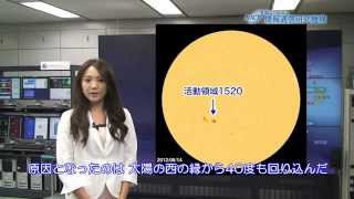 High-energy particle from the flare occurred at the back side of the sun