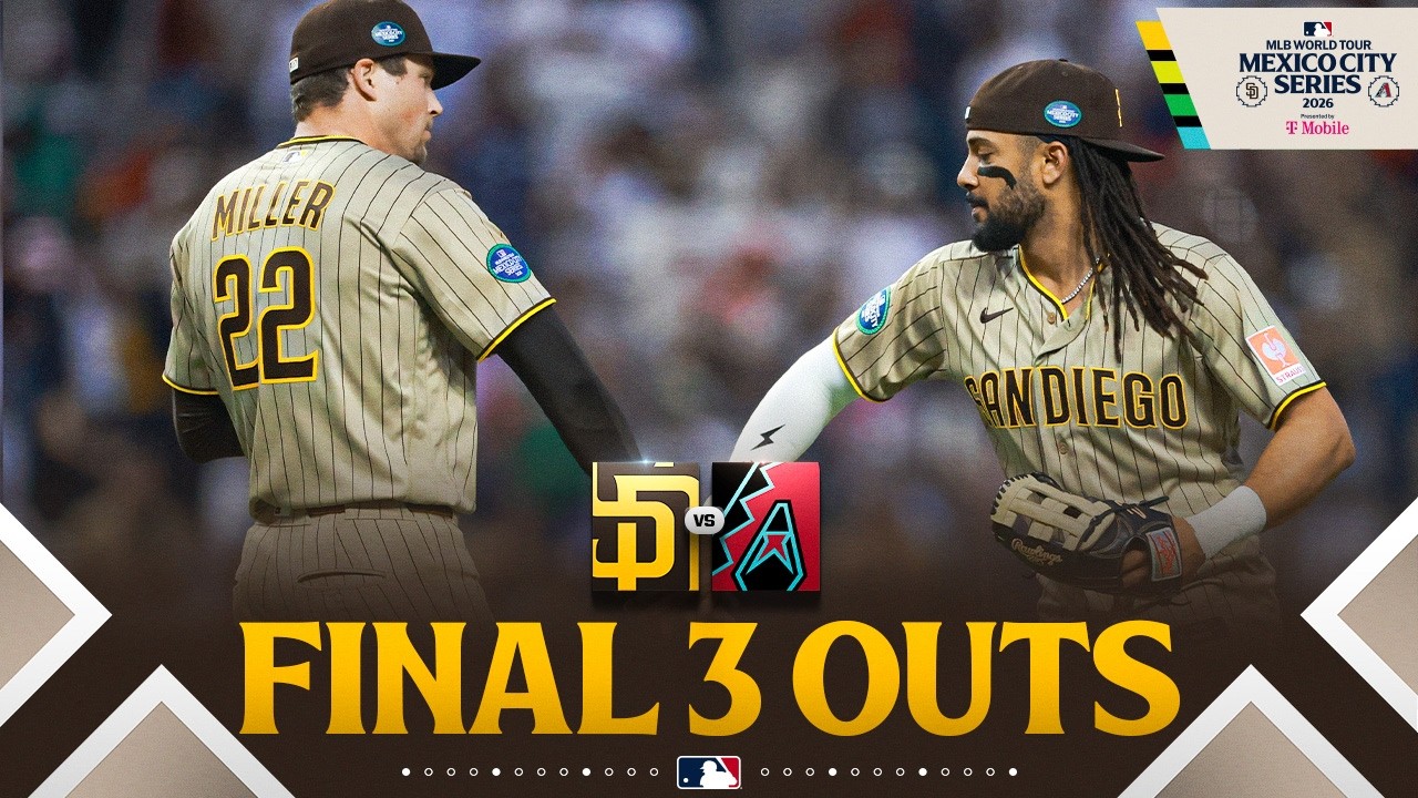 FINAL 3 OUTS: Mason Miller and the Padres take Game 1 of the Mexico City Series! 🔥 | MLB Highlights