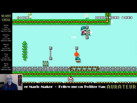 Beating a Japanese Kaizo Mushroom Race Level