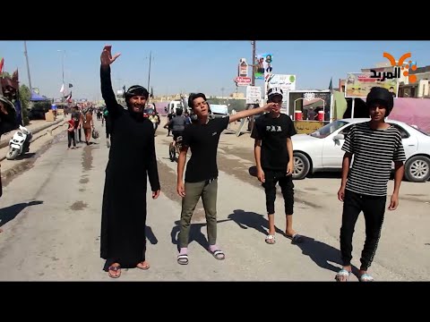 شاهد بالفيديو.. مواكب الناصرية تستقبل زوار الحسين (ع) #المربد