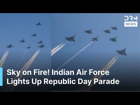 Thunder, Roar, Glory, Supersonic Fighter Jets Stun Crowd at India’s Republic Day 2026 Parade | AQ1B