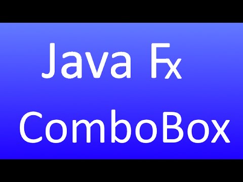 JavaFX [56] - ComboBox (German)