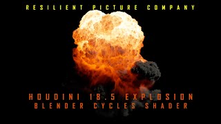 Houdini Explosion Shader video thumbnail