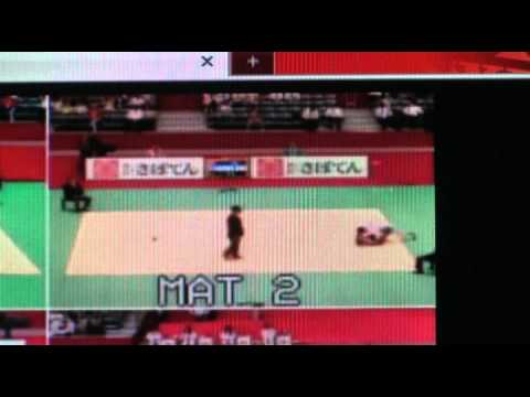 WM 2010 Mitterfellner (AUT) - Farmonov (UZB) - Paischer (AUT) - Zantaraia (UKR) am Ende