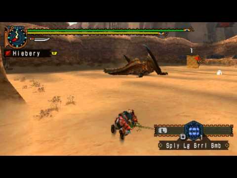 MHFU / MHP2ndG Tigrex Training - SnS 1'55 [HD]