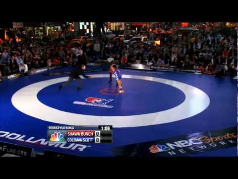 2012 Beat the Streets - Coleman Scott vs Shawn Bunch 60KG Match 3 of 3 (FINAL)