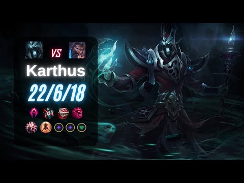 KARTHUS JUNGLE vs UDYR - EUW LoL Challenger Patch 14.2