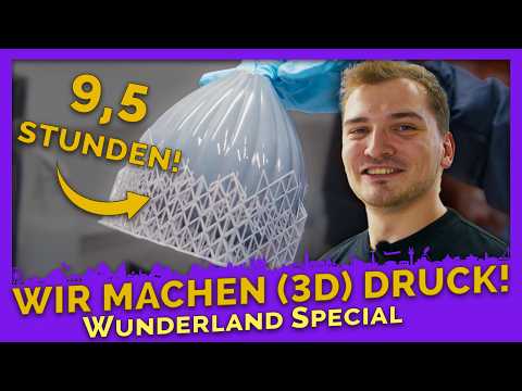 PRINTED BALLOONS? All information about our 3D printing | Wunderland Special | Miniatur Wunderland