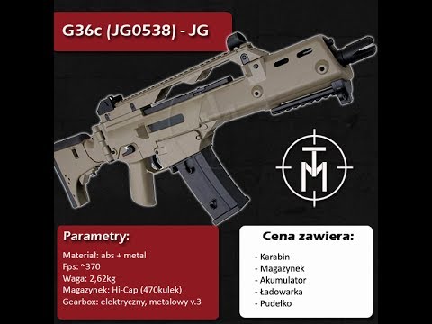 G36c (JG0538) FIRMY JG - TANIEMILITARIA.PL