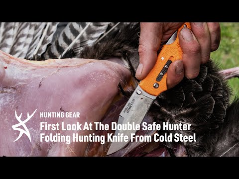 Hunting Knife That Keeps You DOUBLE Safe - Cold Steel Double Safe Hunter