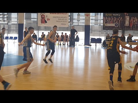 2018/03/18 EYBL U16 V.Knasiaus vs UKS 7 TREFL SOPOT 2002 - 2/4 🏀⛹🏻‍♂ 37;32