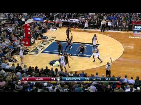 2015-11-05 NBA RS Nemanja Bjelica vs Miami