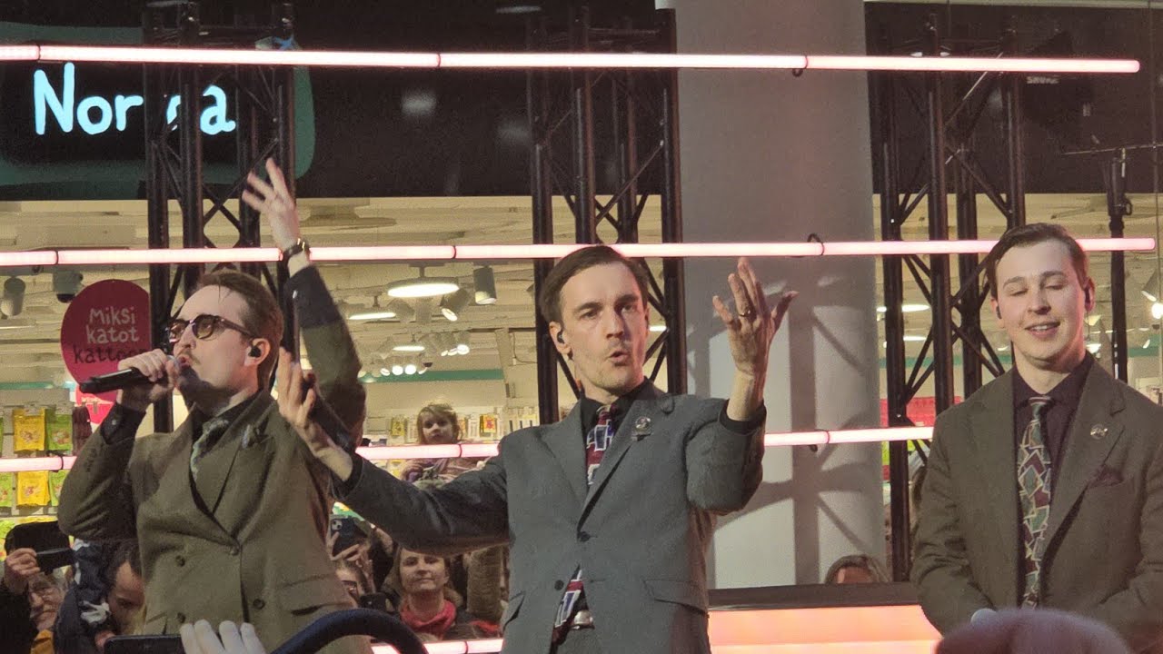 KAJ - Bara bada bastu @ Kauppakeskus Forum, Helsinki 26.3.2025