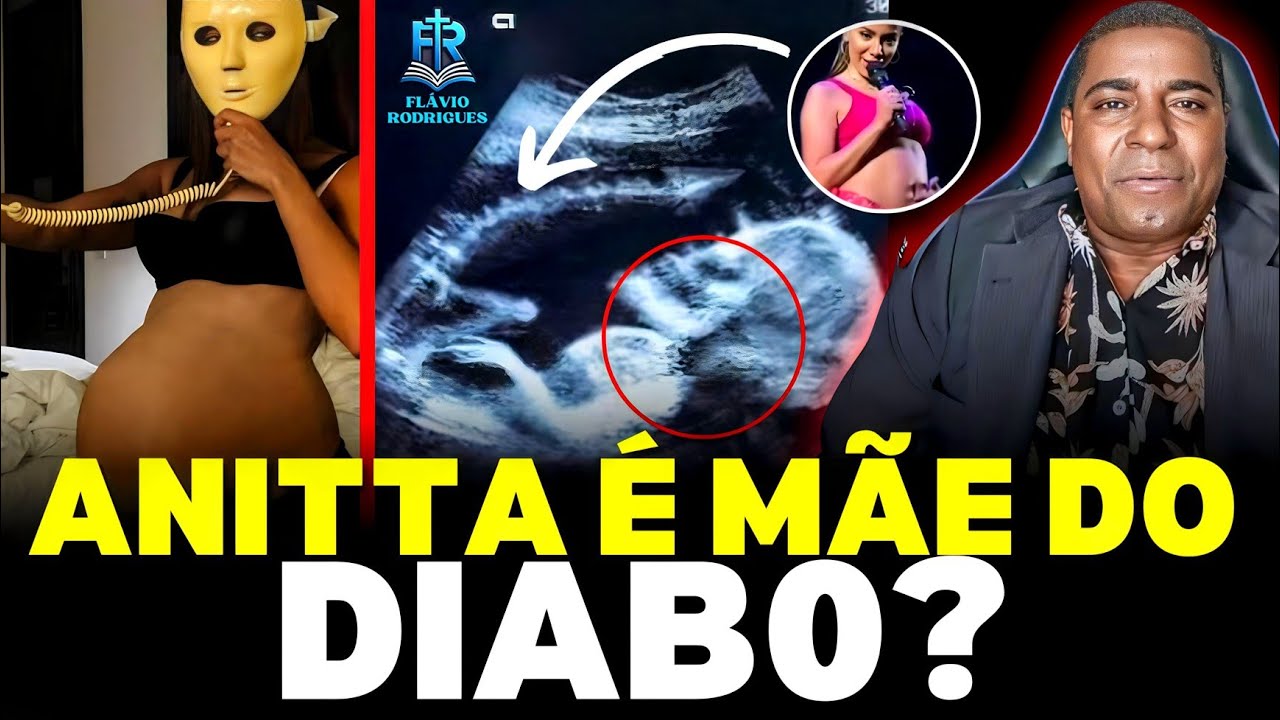 Anitta Grávida do ANTICRIST0? Ouça a Verdade Por Trás de Tudo - Missionário Flávio Rodrigues