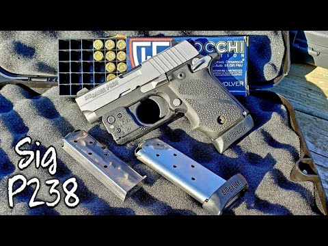 Sig Sauer P238 Review \u0026 Shoot .380acp Sig P238