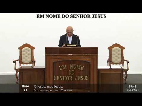 CCB HINO 71 Ó SENHOR JESUS, EU RECORRO A TI