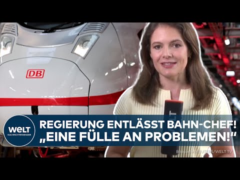 Video Thumbnail: BEBEN BEI DEUTSCHER BAHN: "Enormer Sanierungsprozess" – Bundesregierung entlässt Konzernchef Lutz!