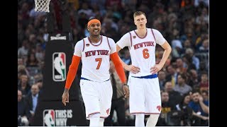 New York Knicks - Carmelo Anthony - Kristaps Porzingis