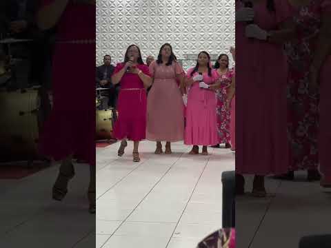 coreografia das Crianças no culto infantil na igreja Assembleia de Deus em Rio Grande do piaui
