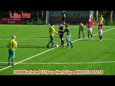 FBK Karlstad U16 vs Hertzöga BK 2018 05 30