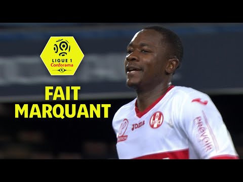 Frappe incroyable de Giannelli Imbula de près de 35 mètres ! 22ème journée / 2017-18