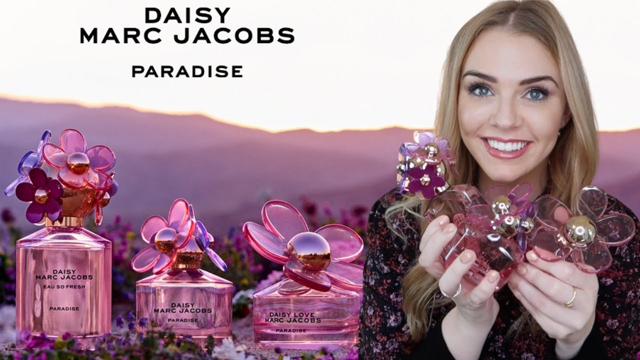 NEW MARC JACOBS DAISY PARADISE LIMITED EDITION PERFUME RANGE REVIEW | Soki London
