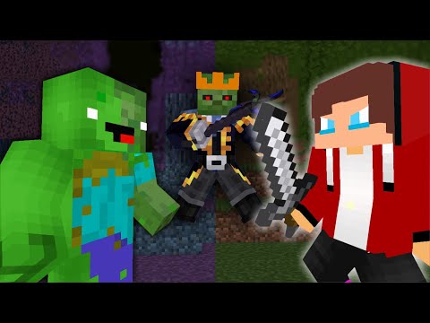 Escape from Zombie Island Again!【Maizen Minecraft Animation】
