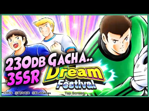 Mayan 2 FEST, 3 SSR 🔥 230db GACHA CALLUSIAS Dream Festival - Captain Tsubasa Dream Team