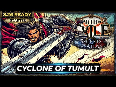 [PoE 3.26] STARTER DUELIST BUILD - CYCLONE - PATH OF EXILE SECRETS OF THE ATLAS - POE BUILDS