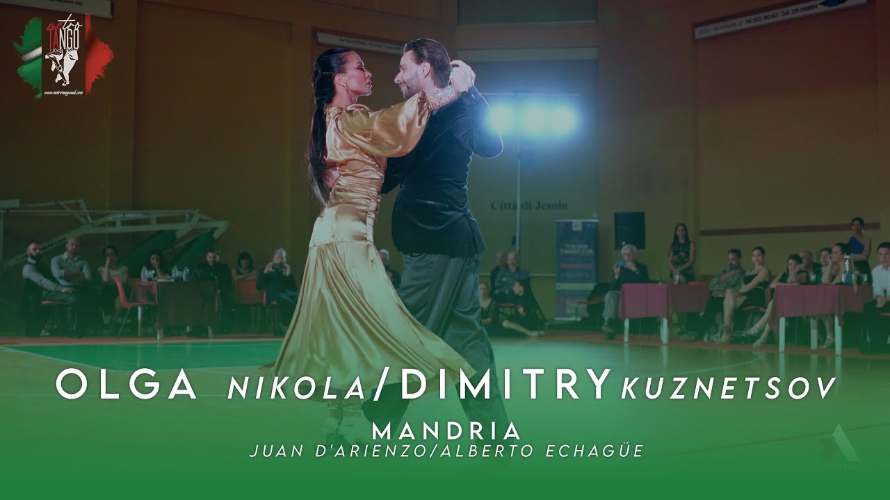 Video thumbnail for OLGA NIKOLA & DIMITRI KUZNETSOV - MANDRIA - ITALIAN TANGO CUP 2025