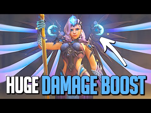 PERFECT 5,000 Damage Boost! 💎 MERCY Unranked to GM - EP8 (Overwatch)