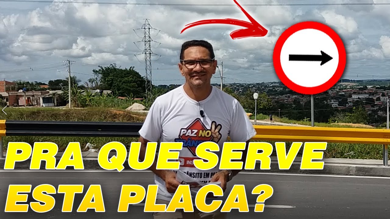 🛑Placa de Regulamentação  Sentido de circulação da via