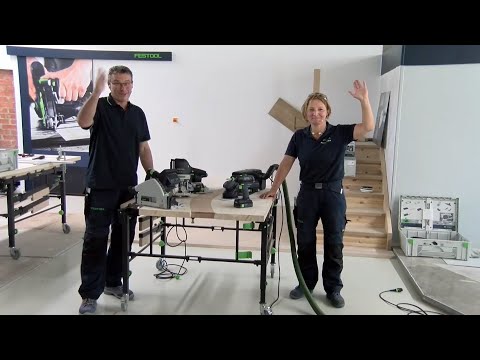 Routing + surface finishing with Frank & Nadja (Live Recording from Festool HQ, Germany)