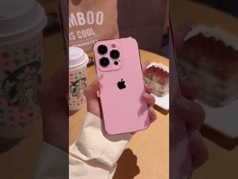 Pink iPhone  😍 | iPhone 14 Pro Max cases | i phone 14 Pro Max | #shorts #iphone