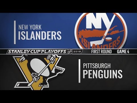 Islanders vs Penguins  First Round  Game 4   Apr 16,  2019