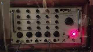 Video thumbnail for Orange Matamp 200 Watt P.A. Head Action Time by greenandwood