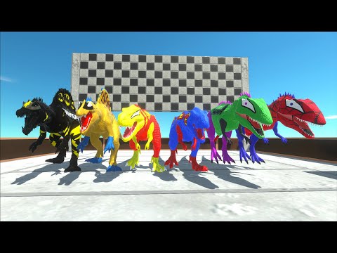 Hunting found Jurassic world evolution Carcharodontosaurus, T-rex vs Spinosaurus Superhero Dinosaurs