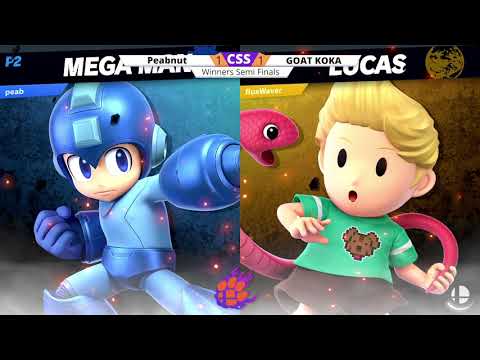 Clemson Smash Series 28 - Winners Semis - pP | Peabnut (Mega Man) vs. fluxWaver (Lucas) - SSBU
