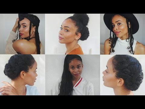 Protective Styles » Frisuren für Afrolocken